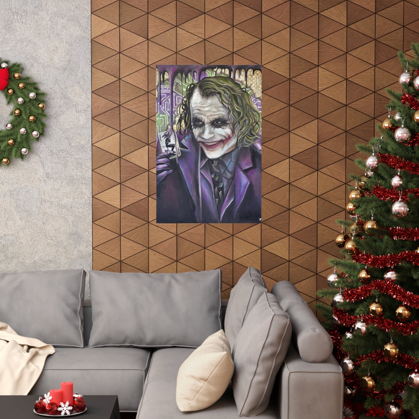 JOKER CARD Poster Print
