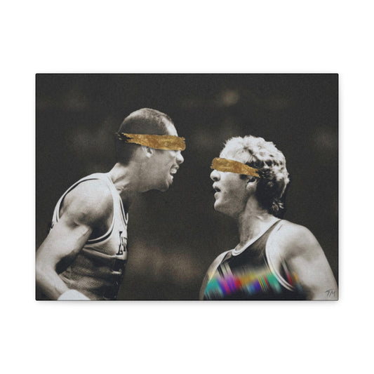 Kareem And Bird - Canvas