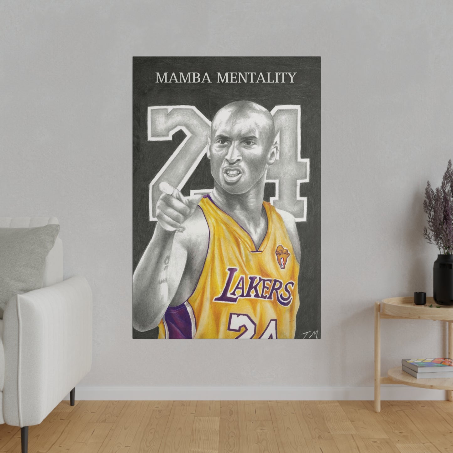 Mamba Mentality - Canvas