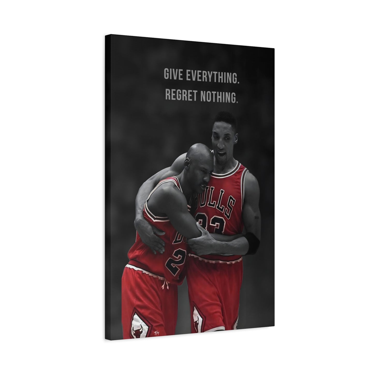 Give Everything, Regret Nothing - Canvas