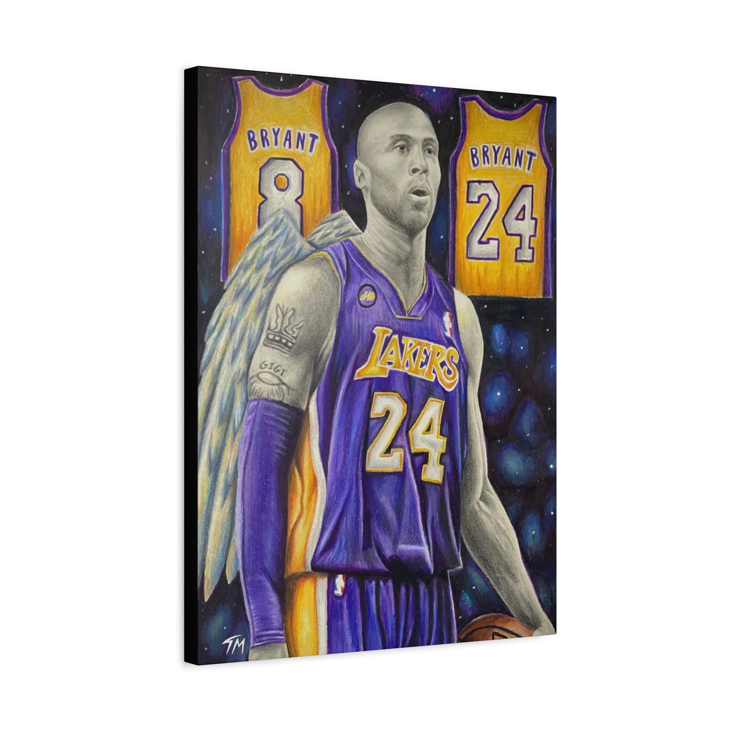 Tribute To Kobe - Canvas