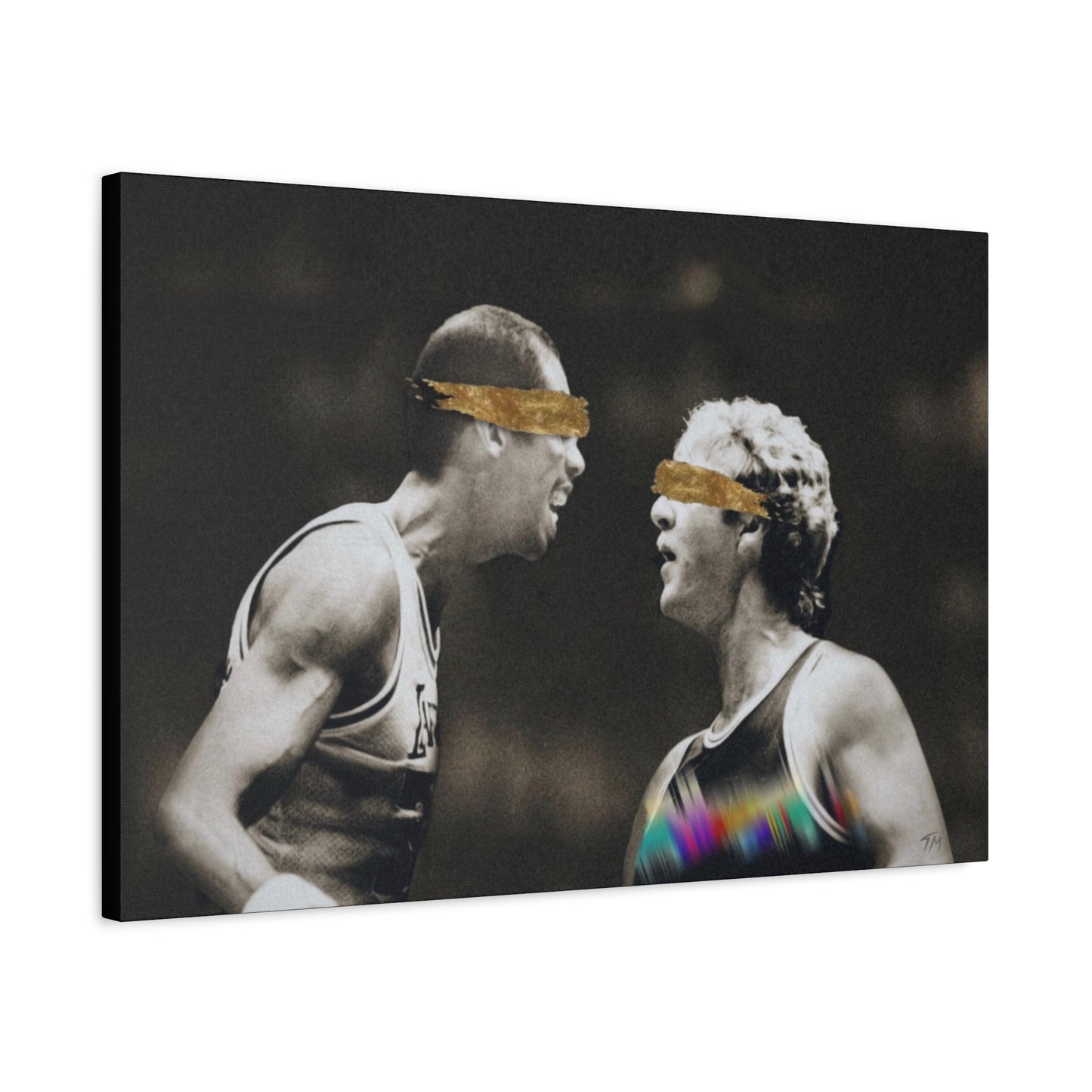 Kareem And Bird - Canvas
