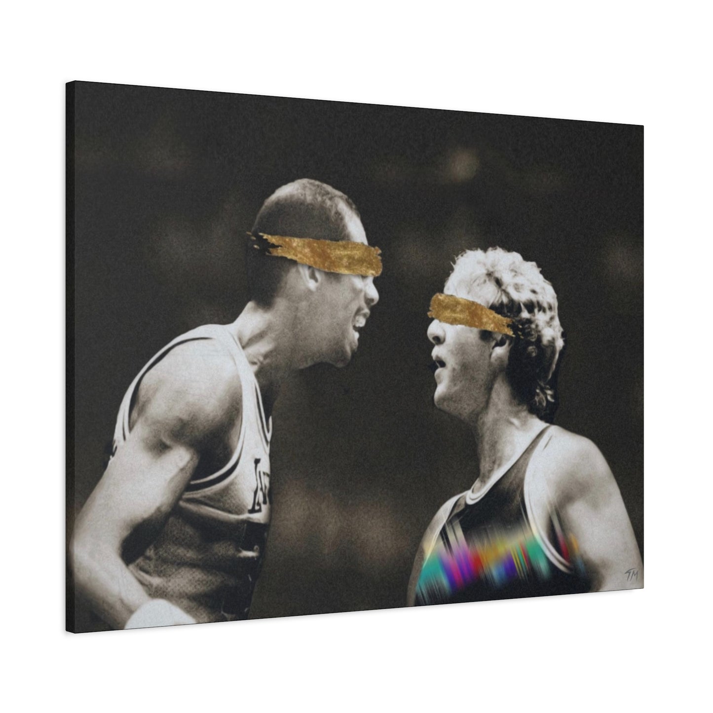 Kareem And Bird - Canvas