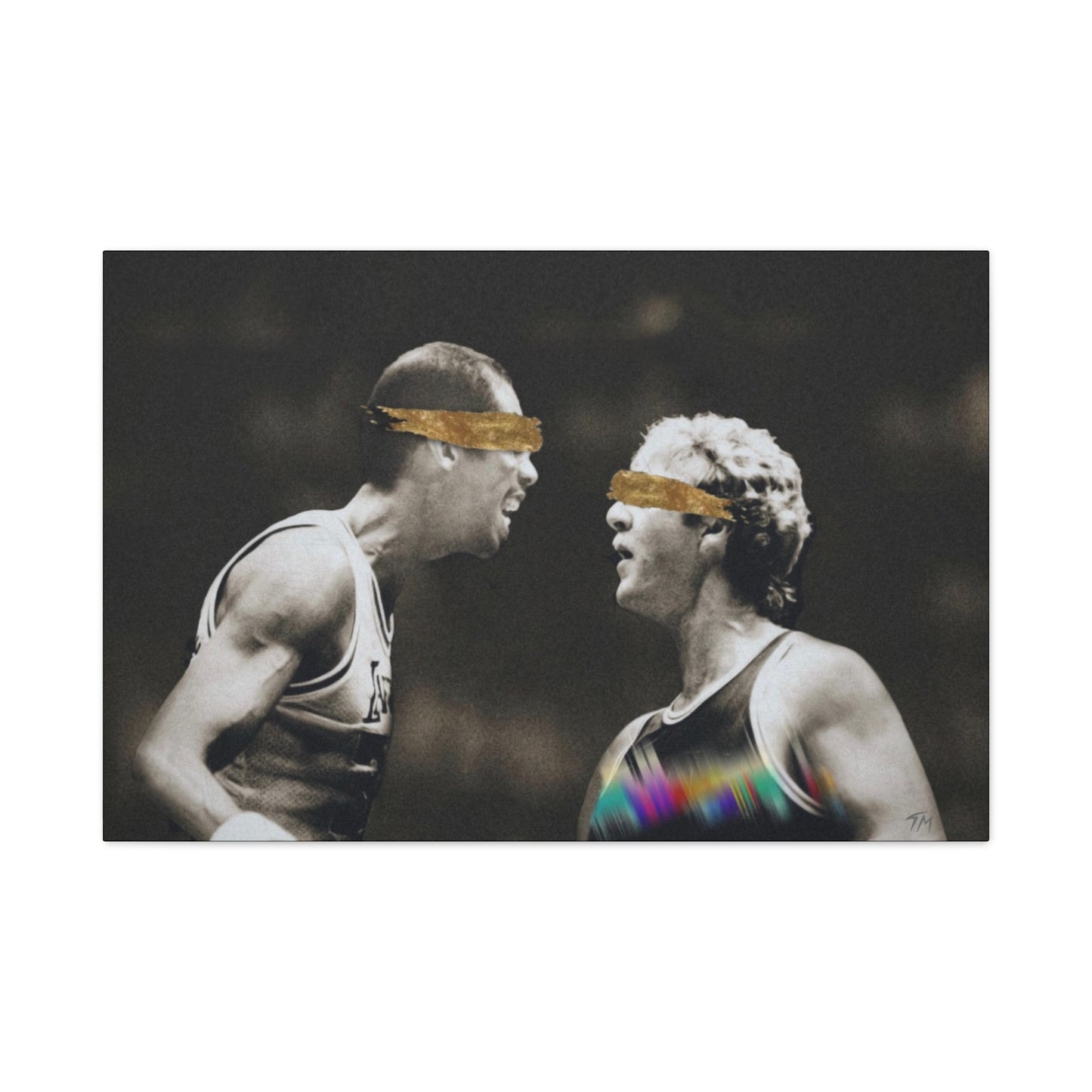 Kareem And Bird - Canvas
