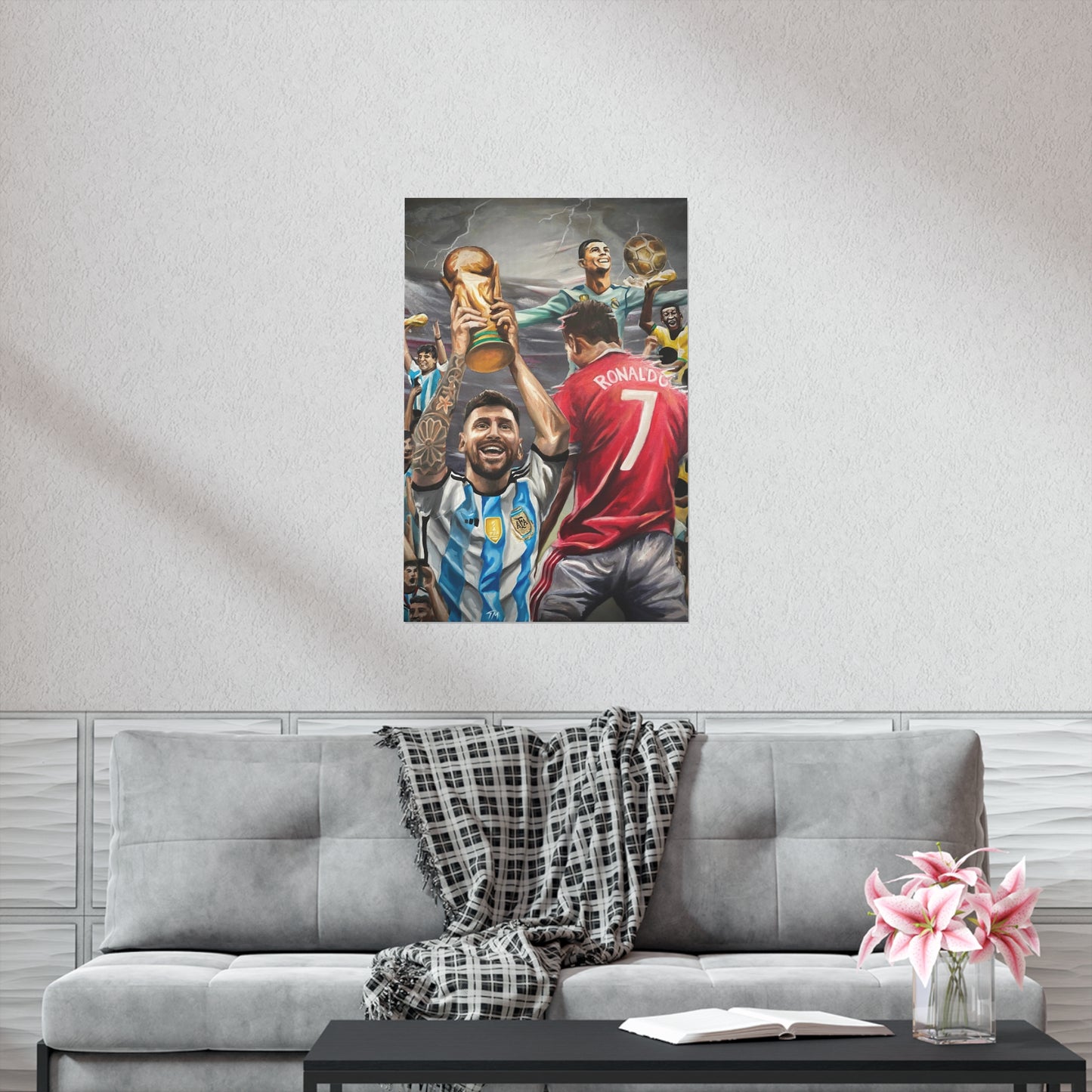Soccer Legends - Poster Print