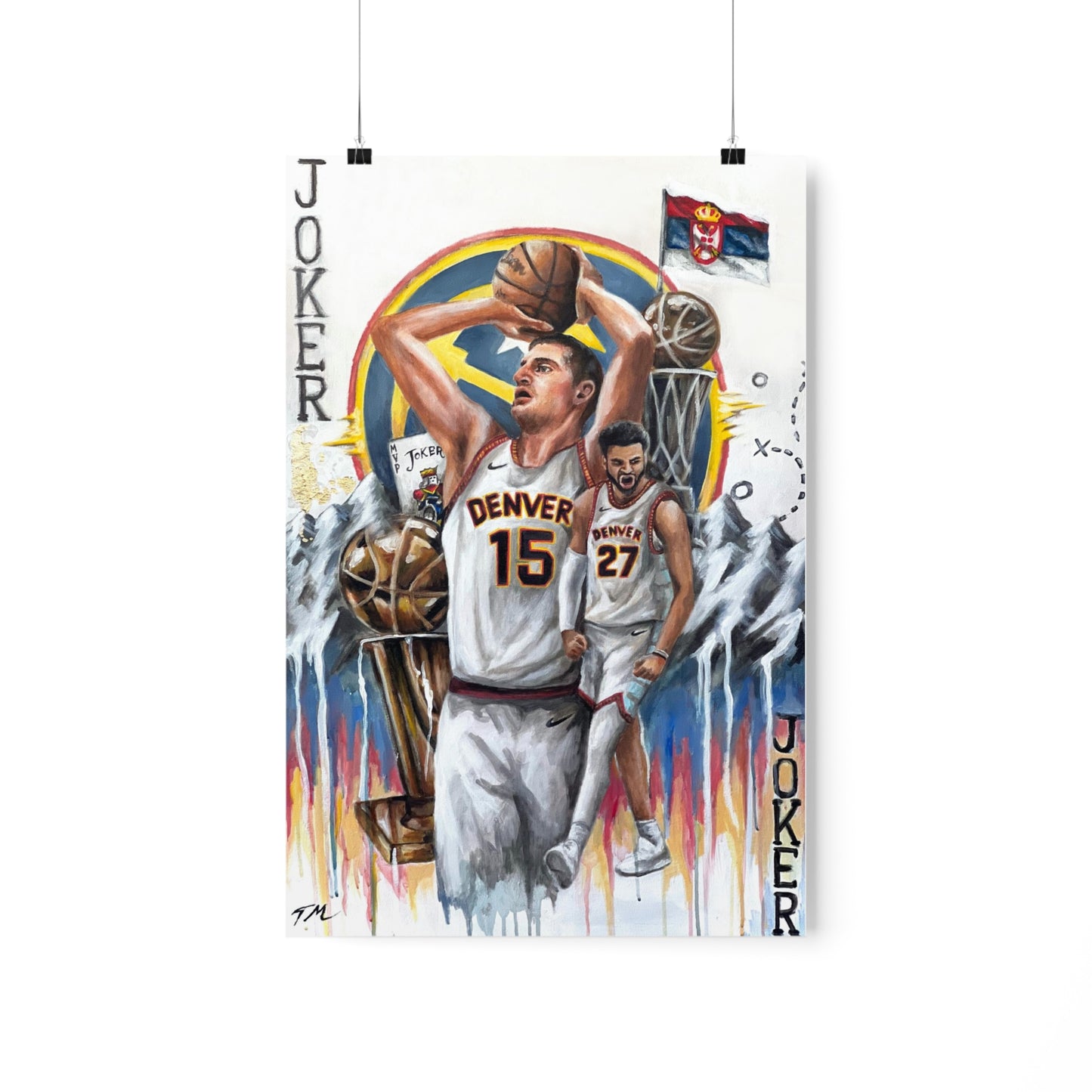 Champions (Denver Nuggets) - Poster Print