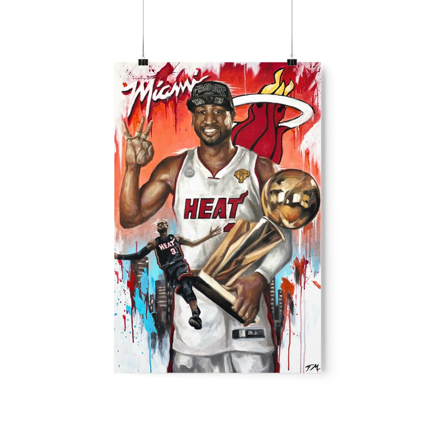 D Wade - Poster Print
