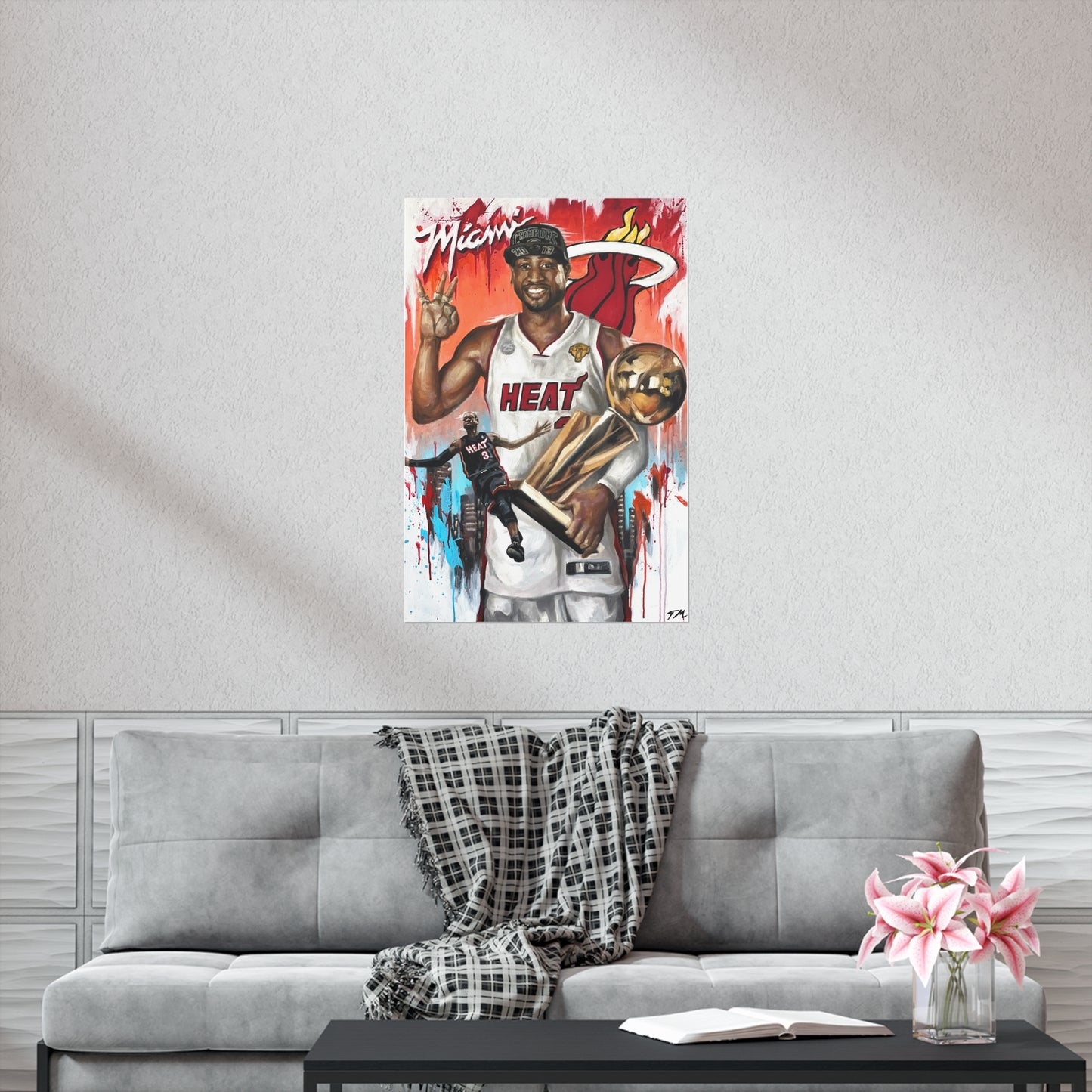 D Wade - Poster Print