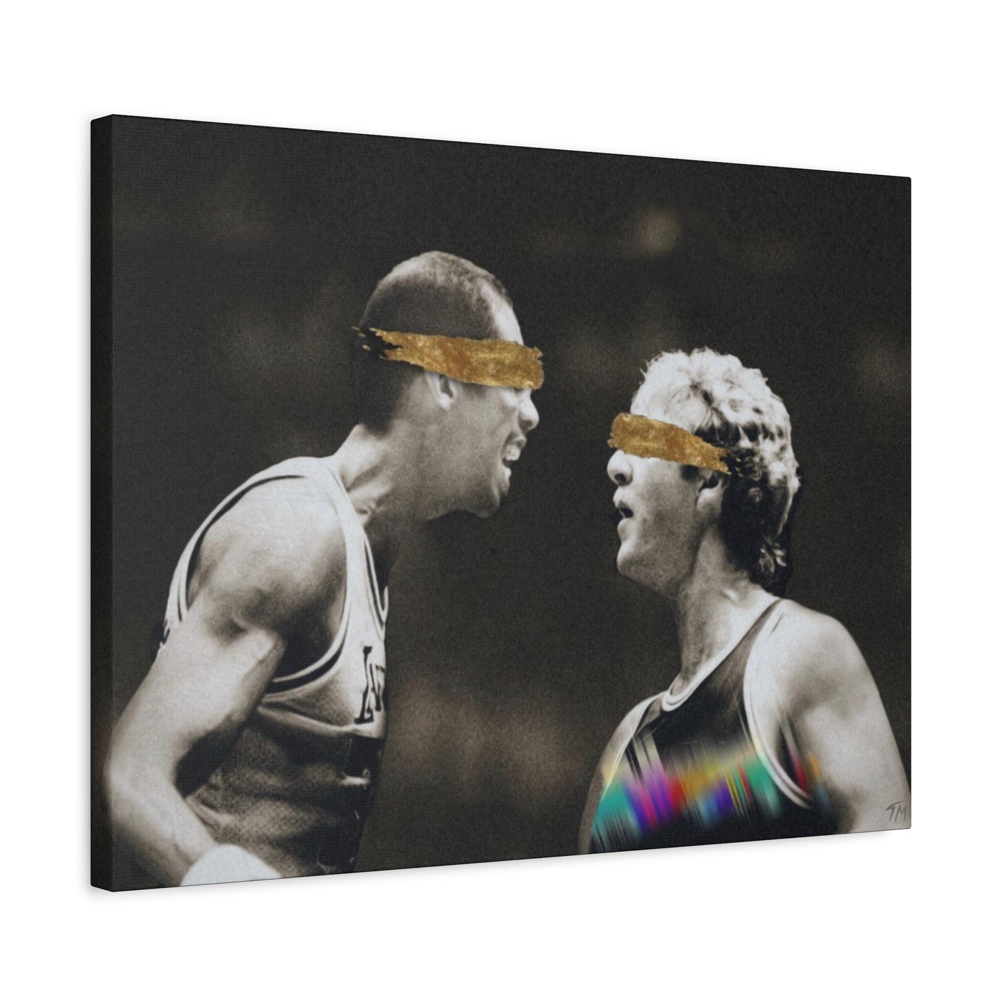 Kareem And Bird - Canvas