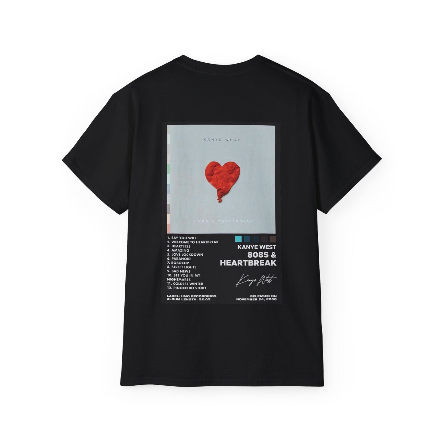 Kanye 808s Album - T-shirt