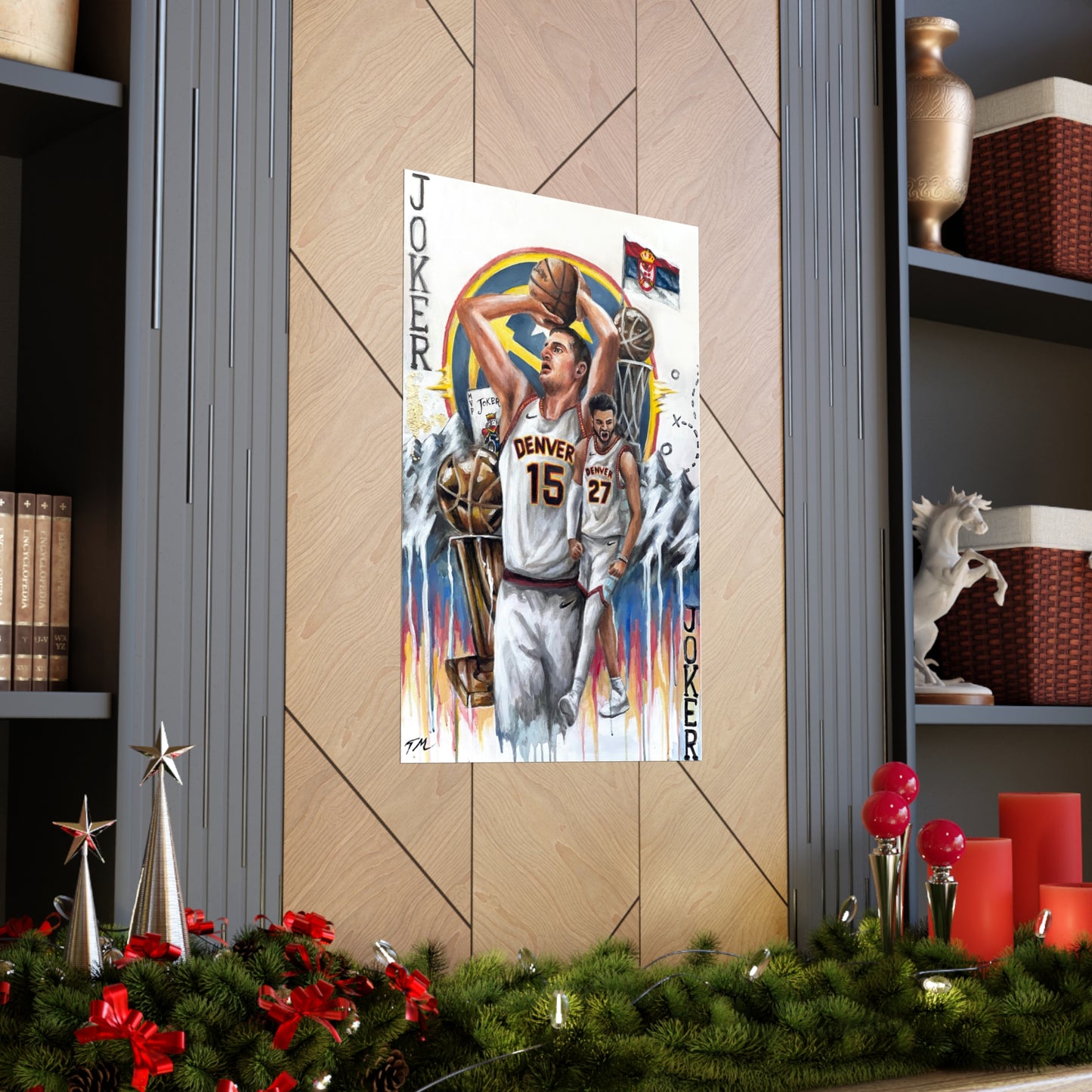 Champions (Denver Nuggets) - Poster Print