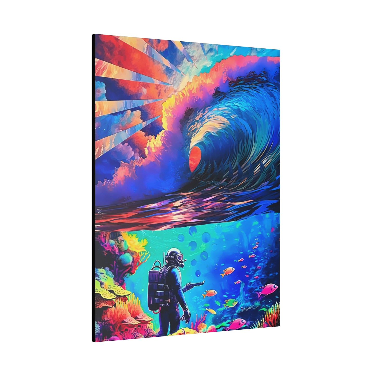 Lost In The Ocean - Canvas