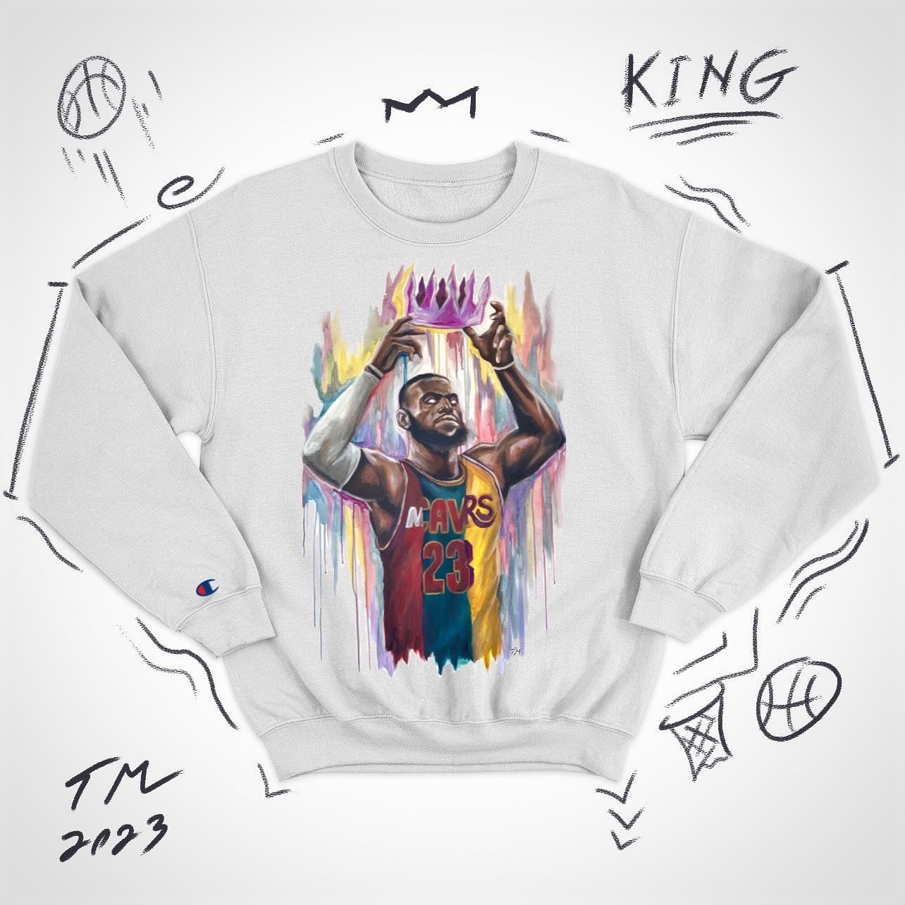 King James - Champion Crewneck