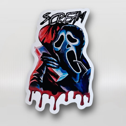 Ghostface Scream - Vinyl Sticker
