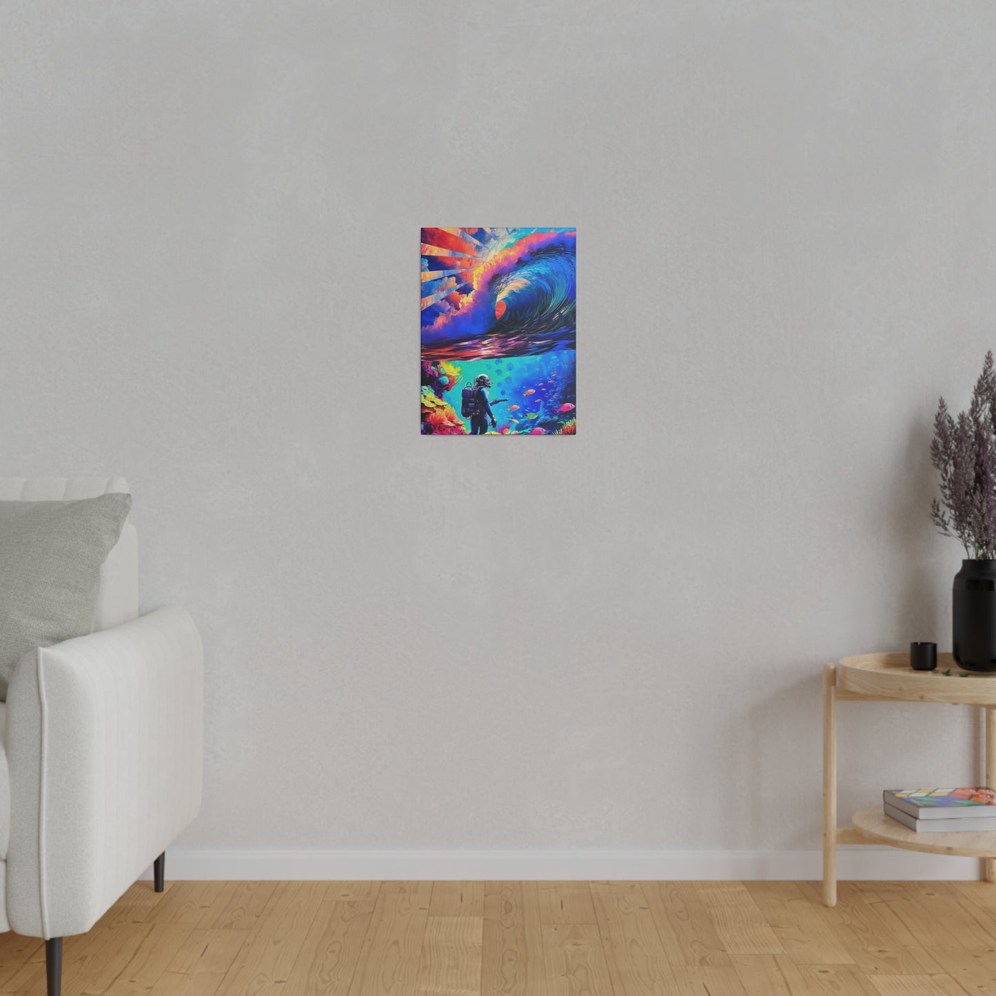 Lost In The Ocean - Canvas