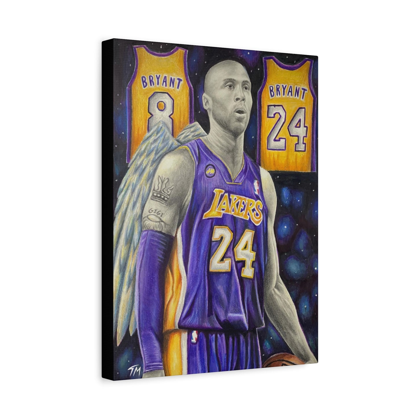 Tribute To Kobe - Canvas