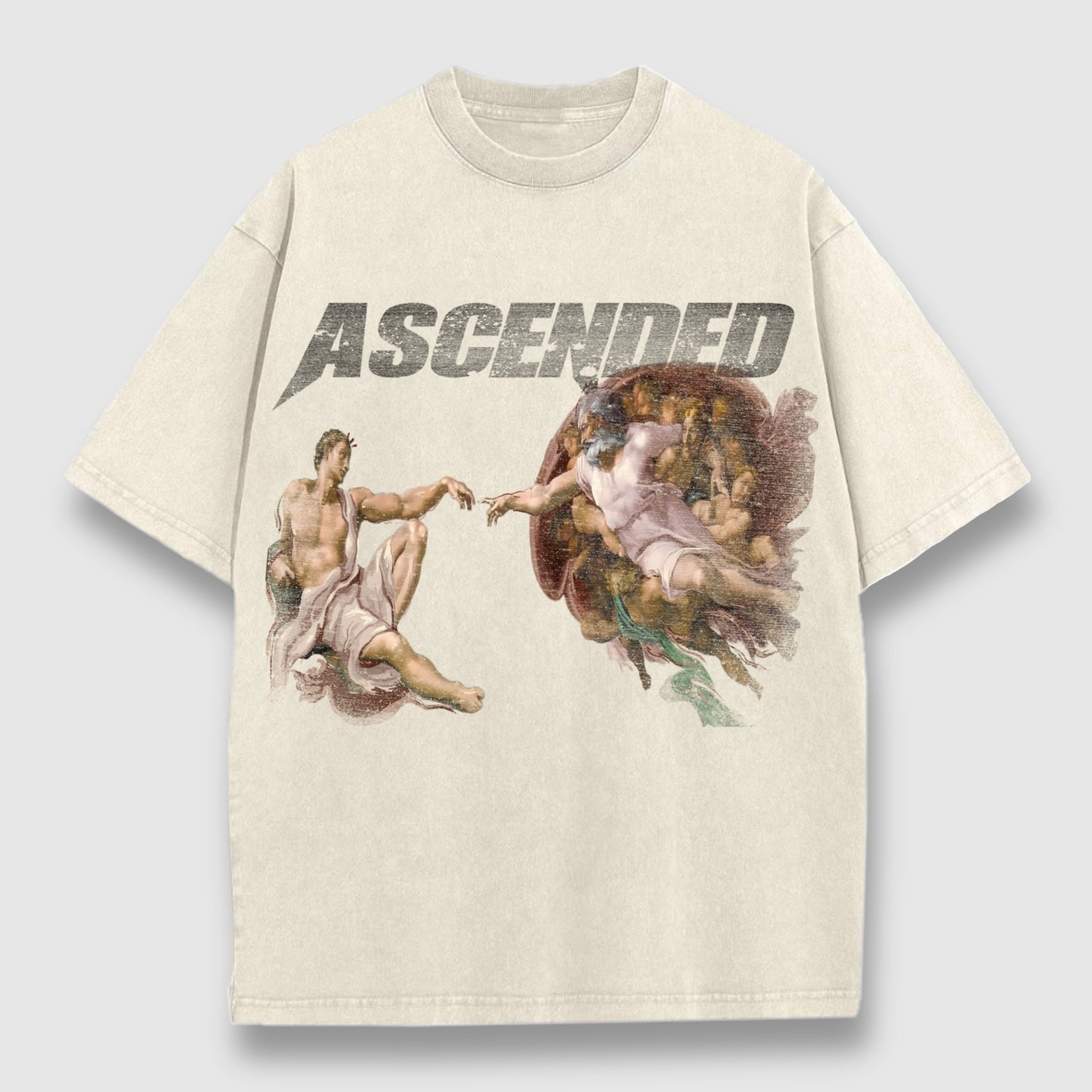 ASCENDED - Distressed T Shirt