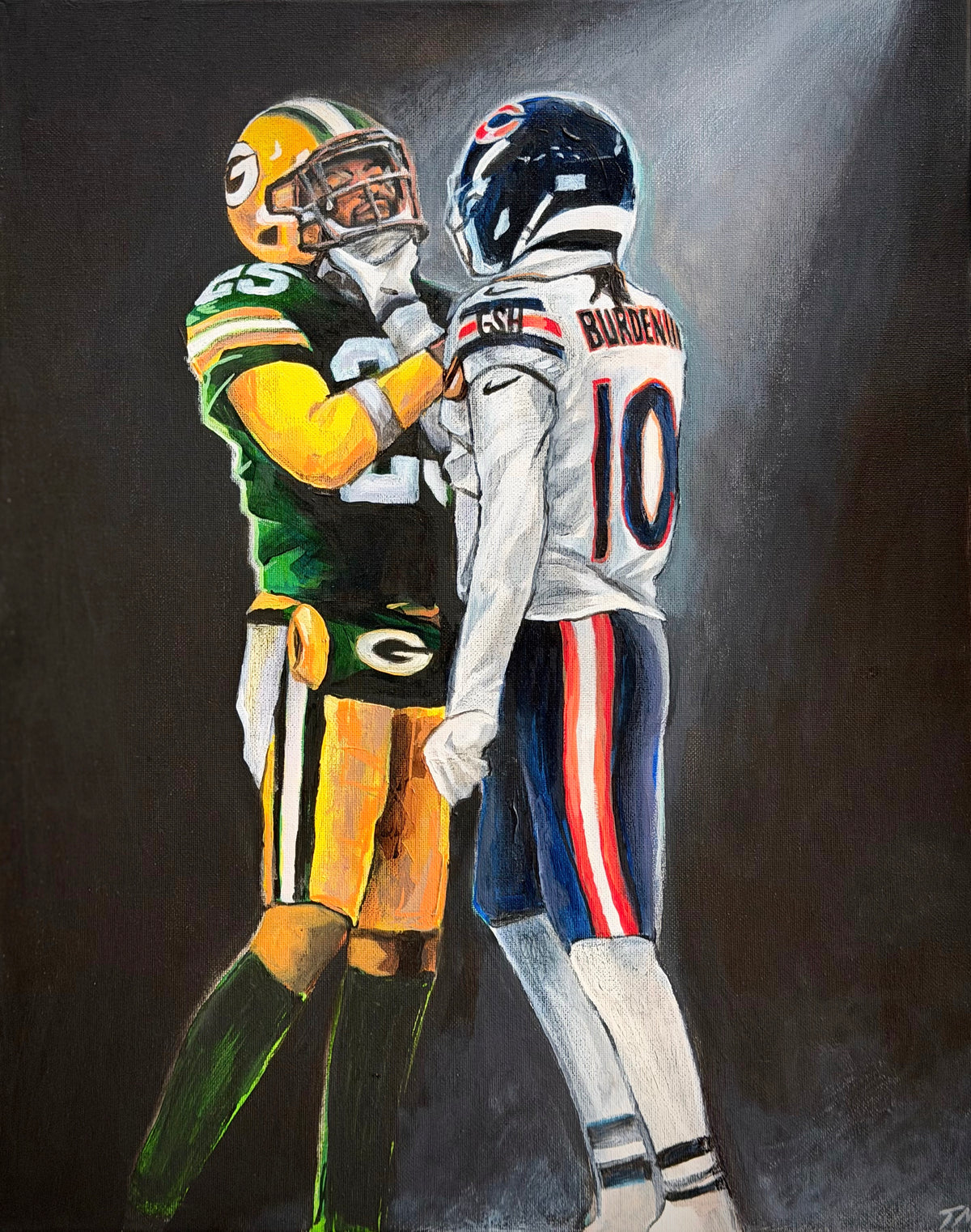 Luther Burden III "Problem Child" - Original Painting