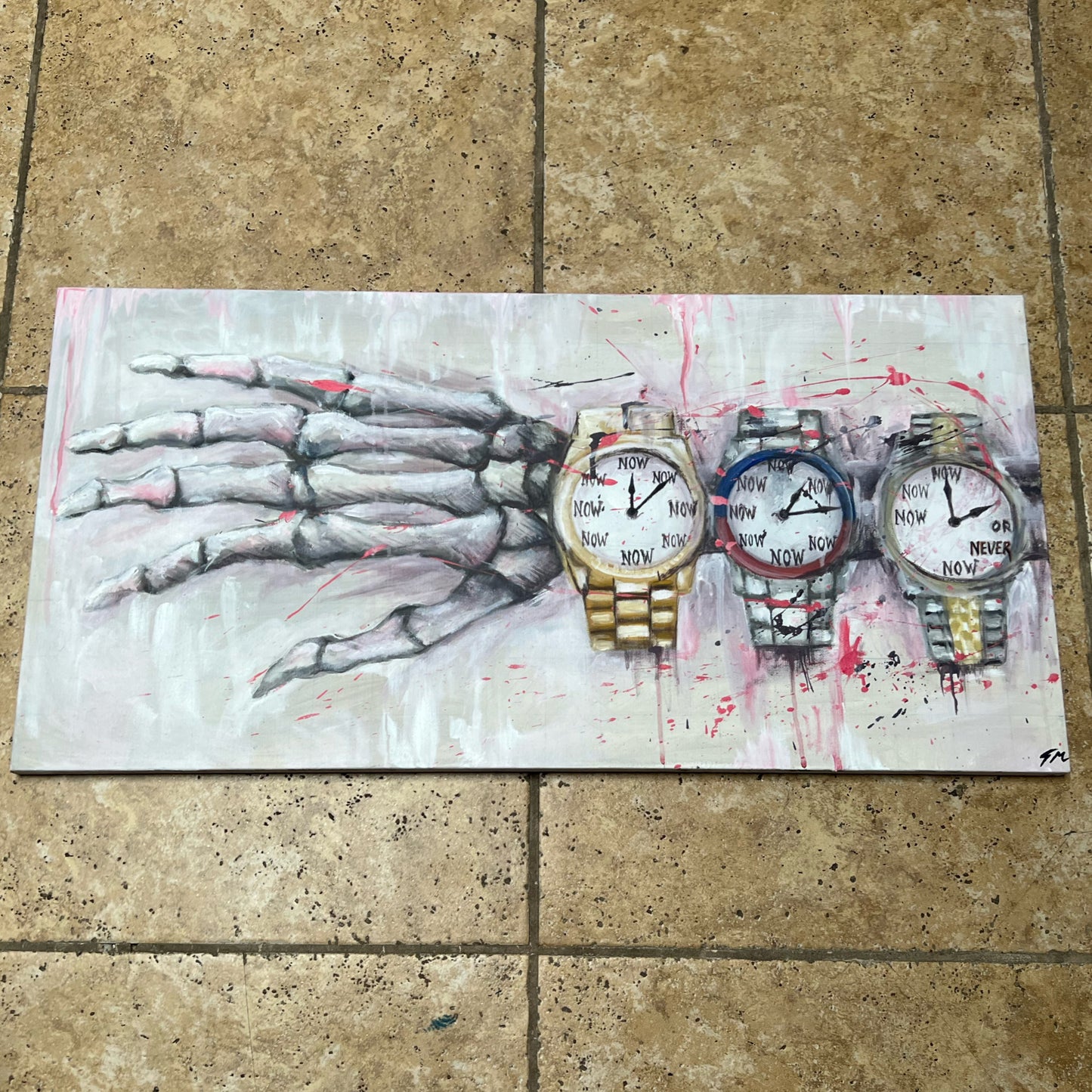 Father Time - Original Painting