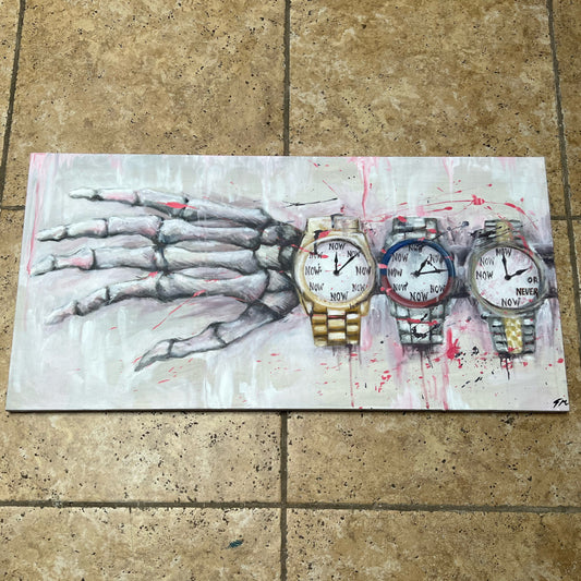 Father Time - Original Painting