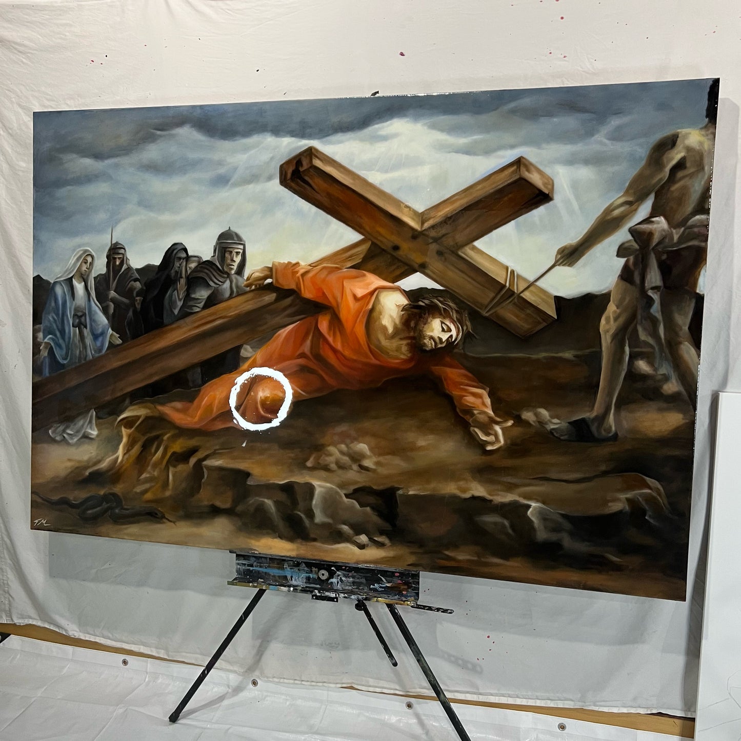 Jesus Is King - Original Painting