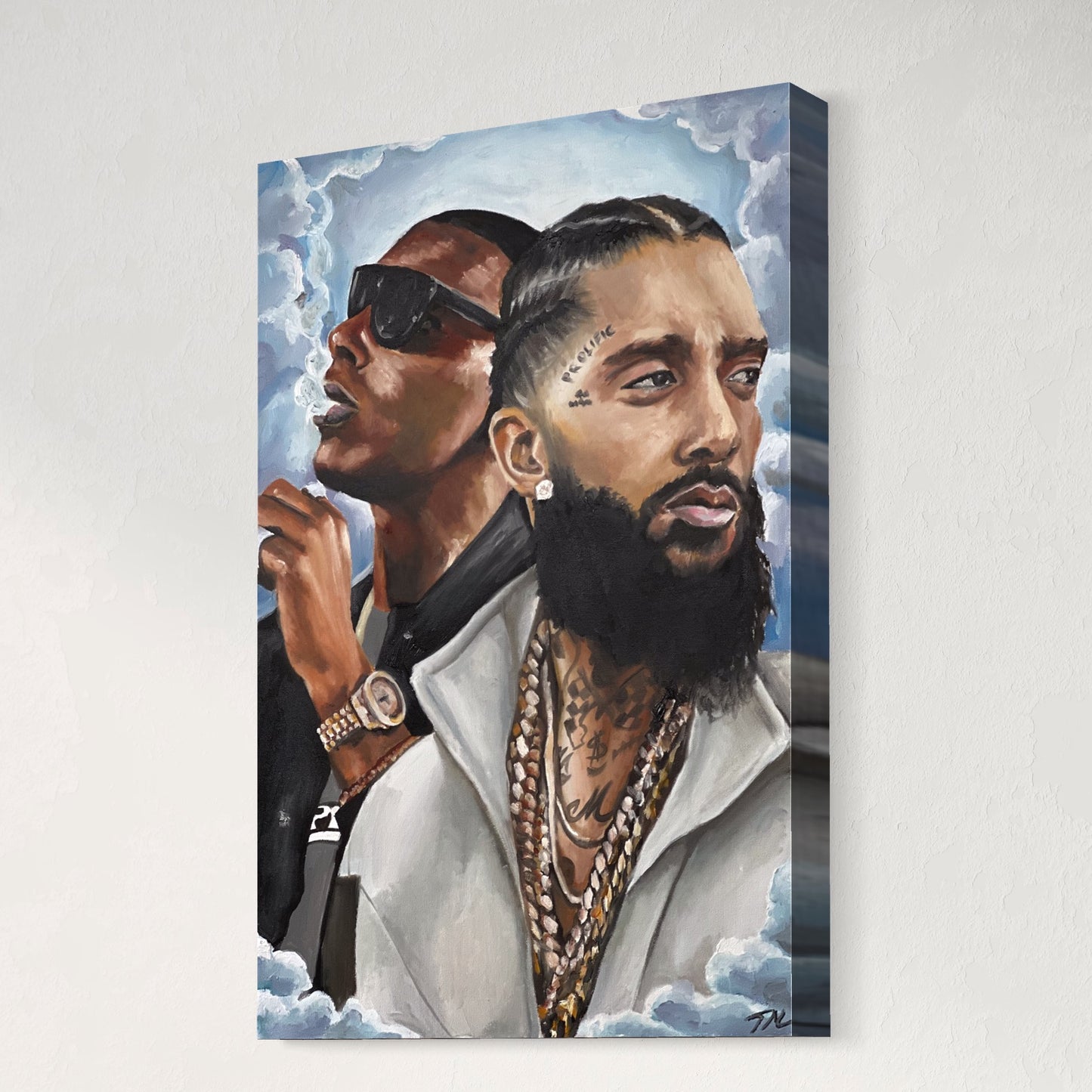 NIPSEY AND DOLPH - Canvas