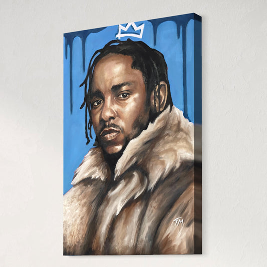 KING KENDRICK (BLUE) - Canvas