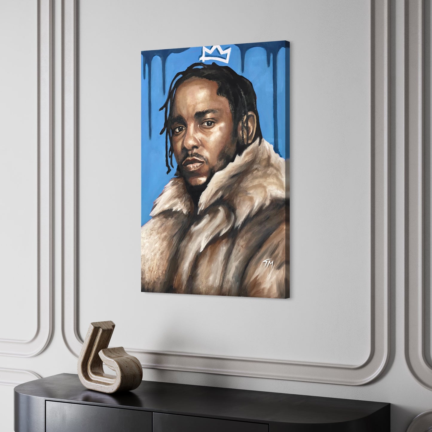 KING KENDRICK (BLUE) - Canvas