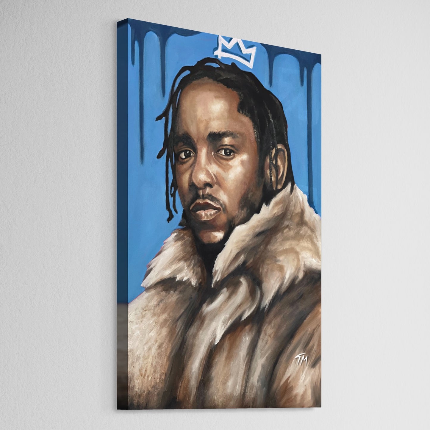 KING KENDRICK (BLUE) - Canvas