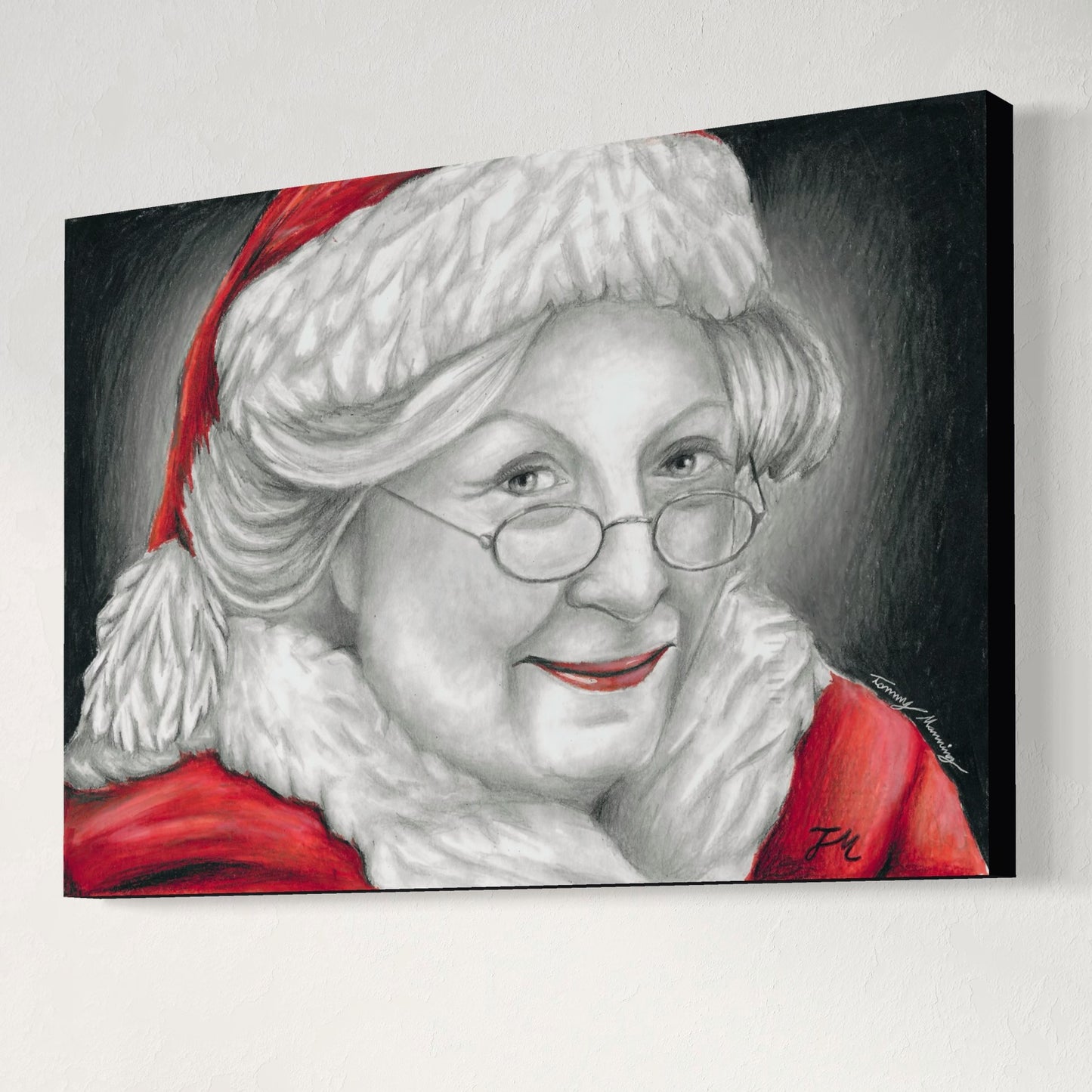 Mrs. Claus - Canvas