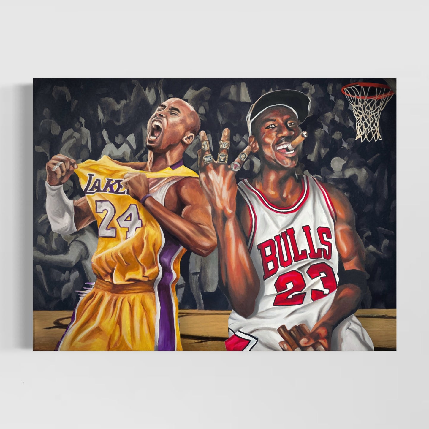 Kobe and Jordan - Poster Print