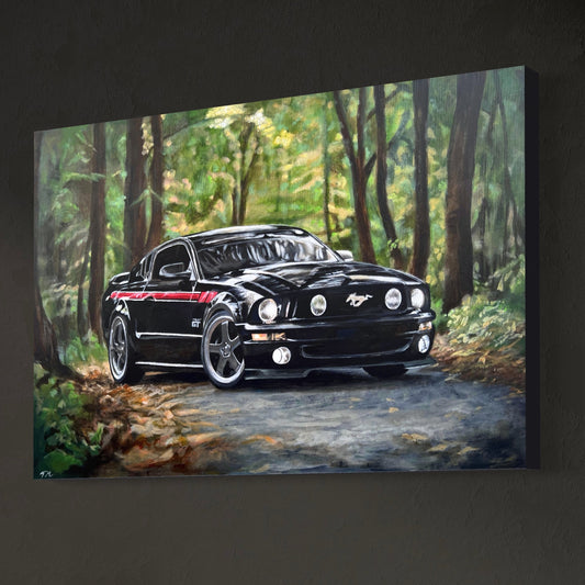 Mustang Gt - Canvas