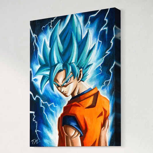 GOKU BLUE - Canvas