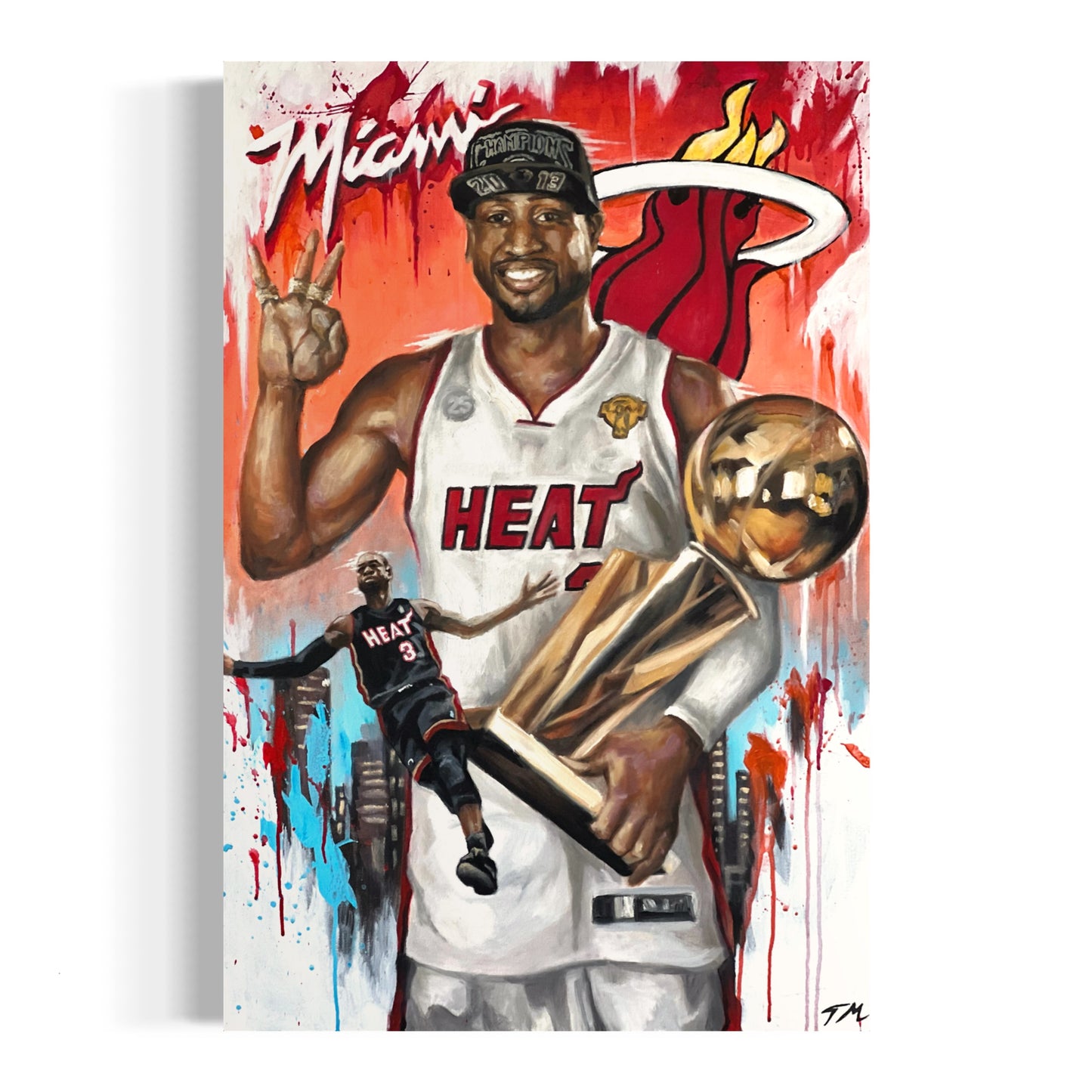 D Wade - Poster Print