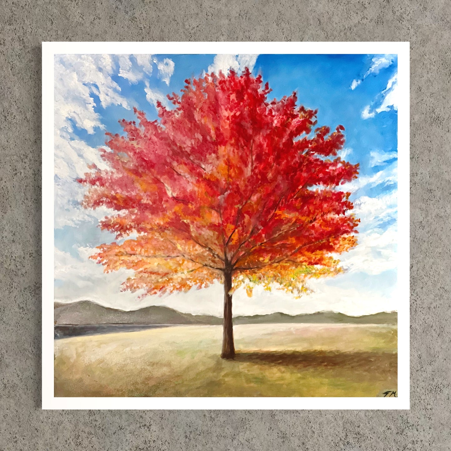 Golden Serenity - Poster Print