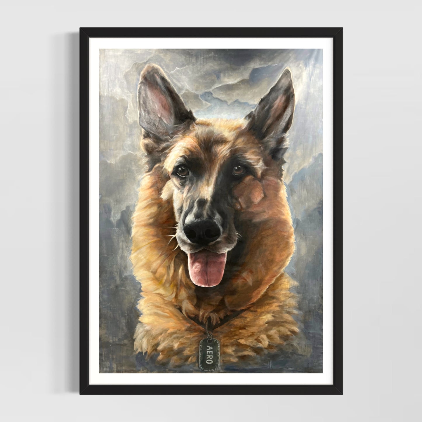 German Shepard - Poster Print