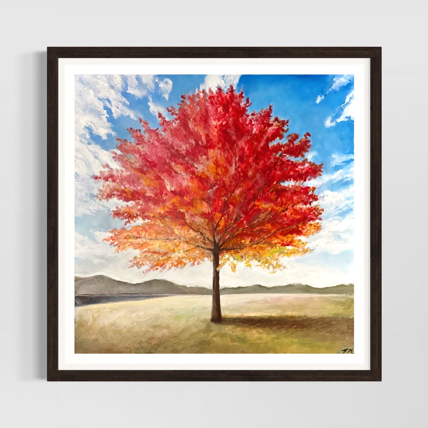 Golden Serenity - Poster Print