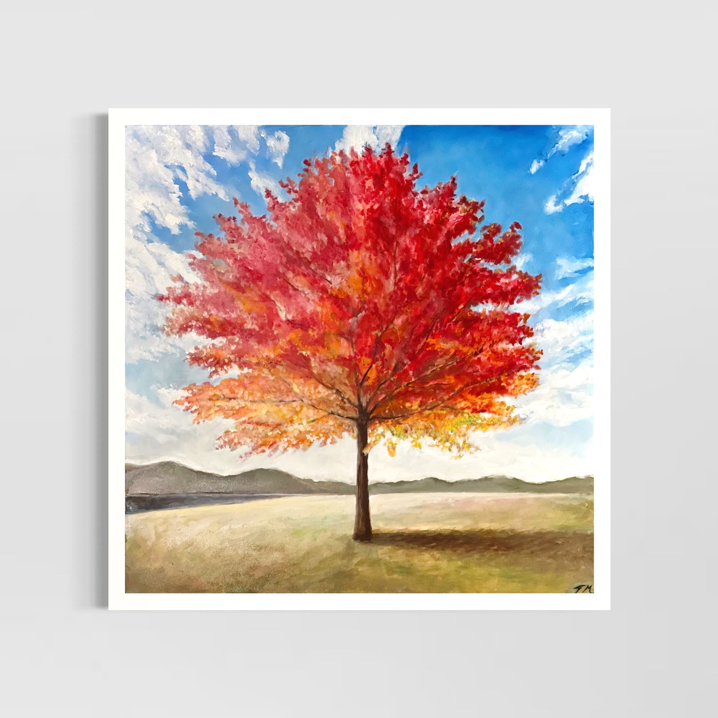 Golden Serenity - Poster Print