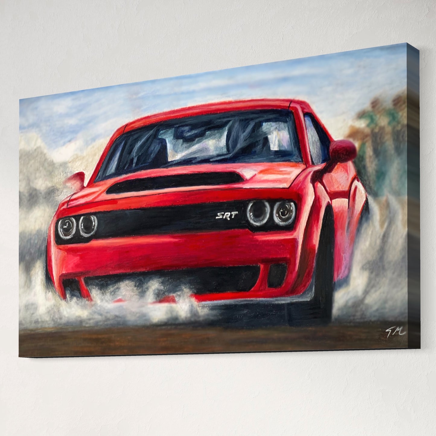Dodge Demon - Canvas