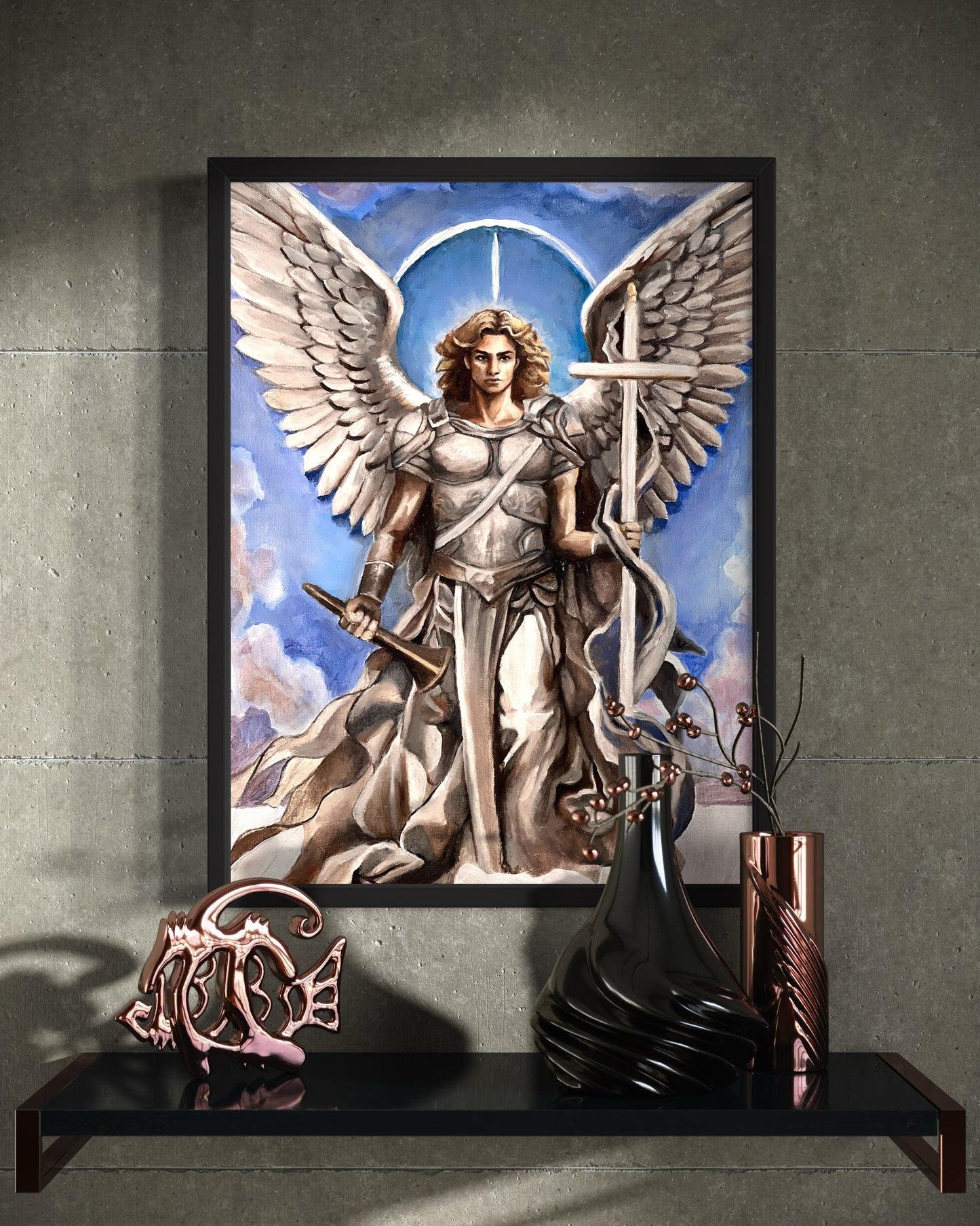 Archangel Gabriel - Poster Print