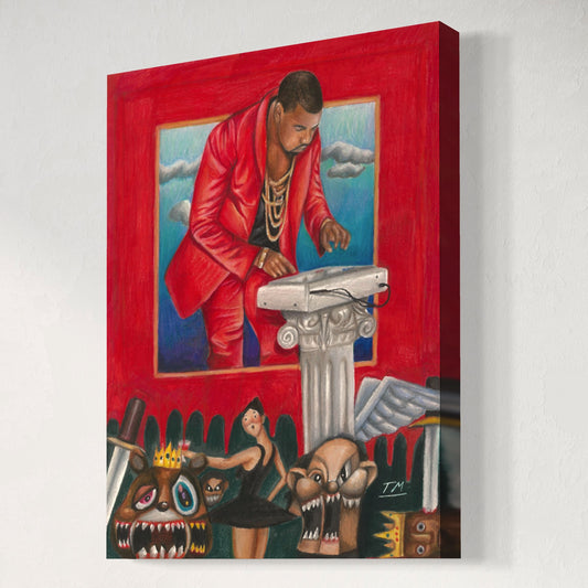 KANYE DARK FANTASY - Canvas