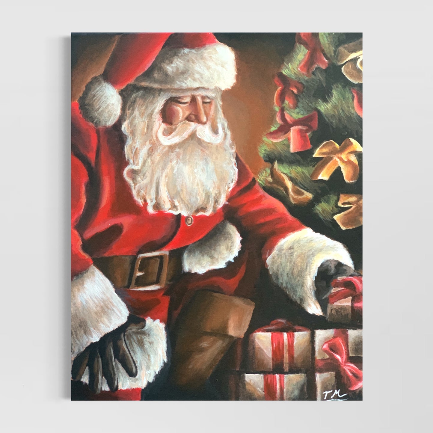 Father Christmas - Framed Print