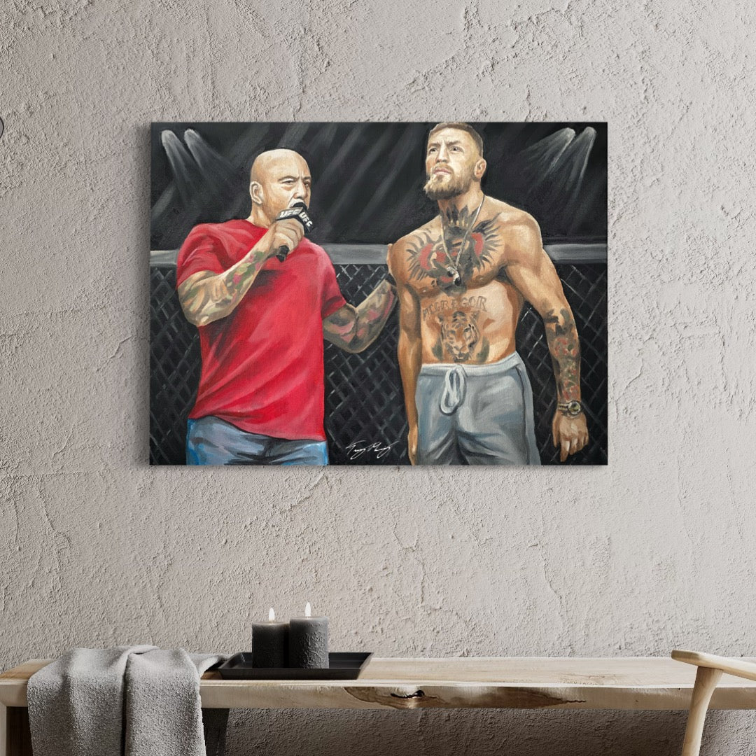 Rogan and McGregor - Poster Print