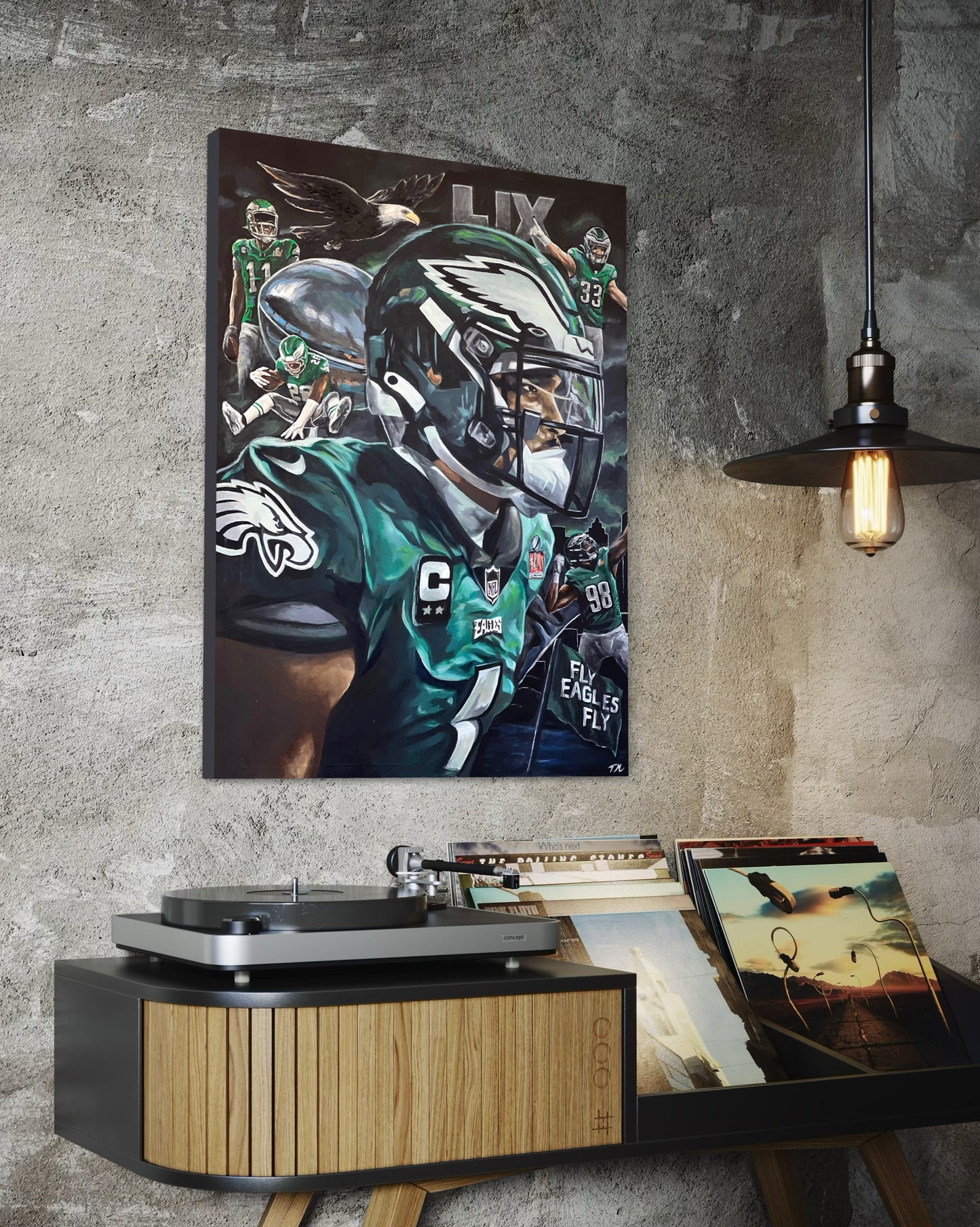 Fly Eagles Fly - Canvas