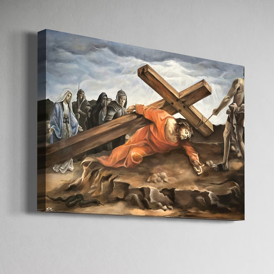 Jesus Is King - Canvas