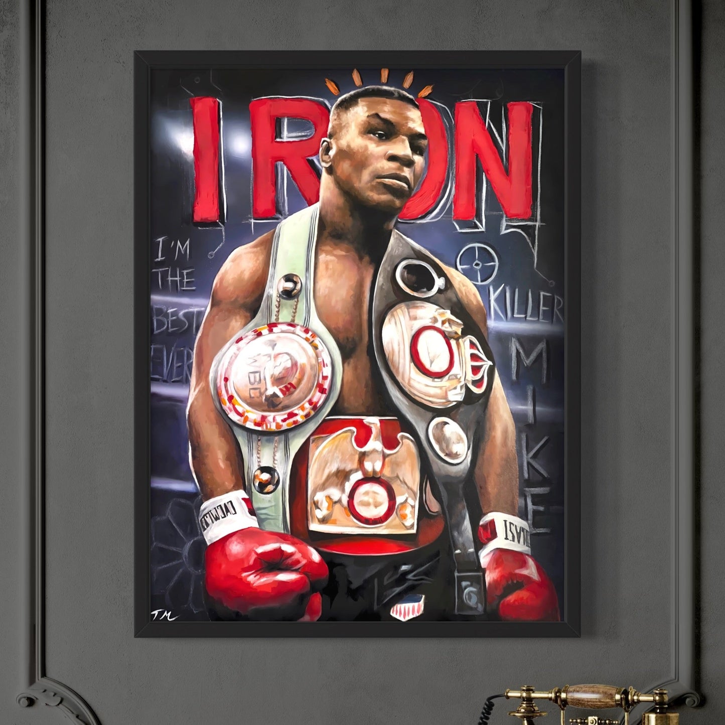IRON MIKE - Poster Print