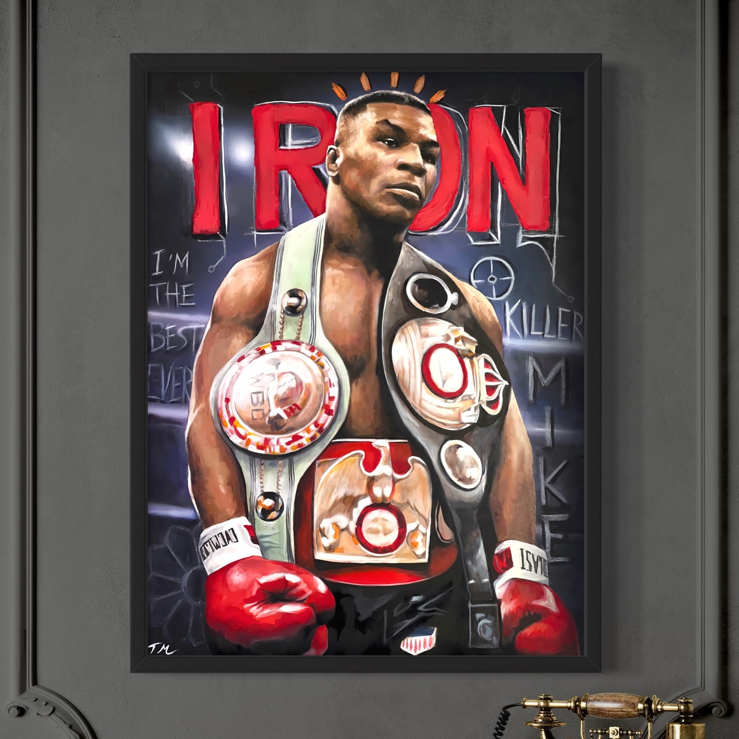 IRON MIKE - Poster Print