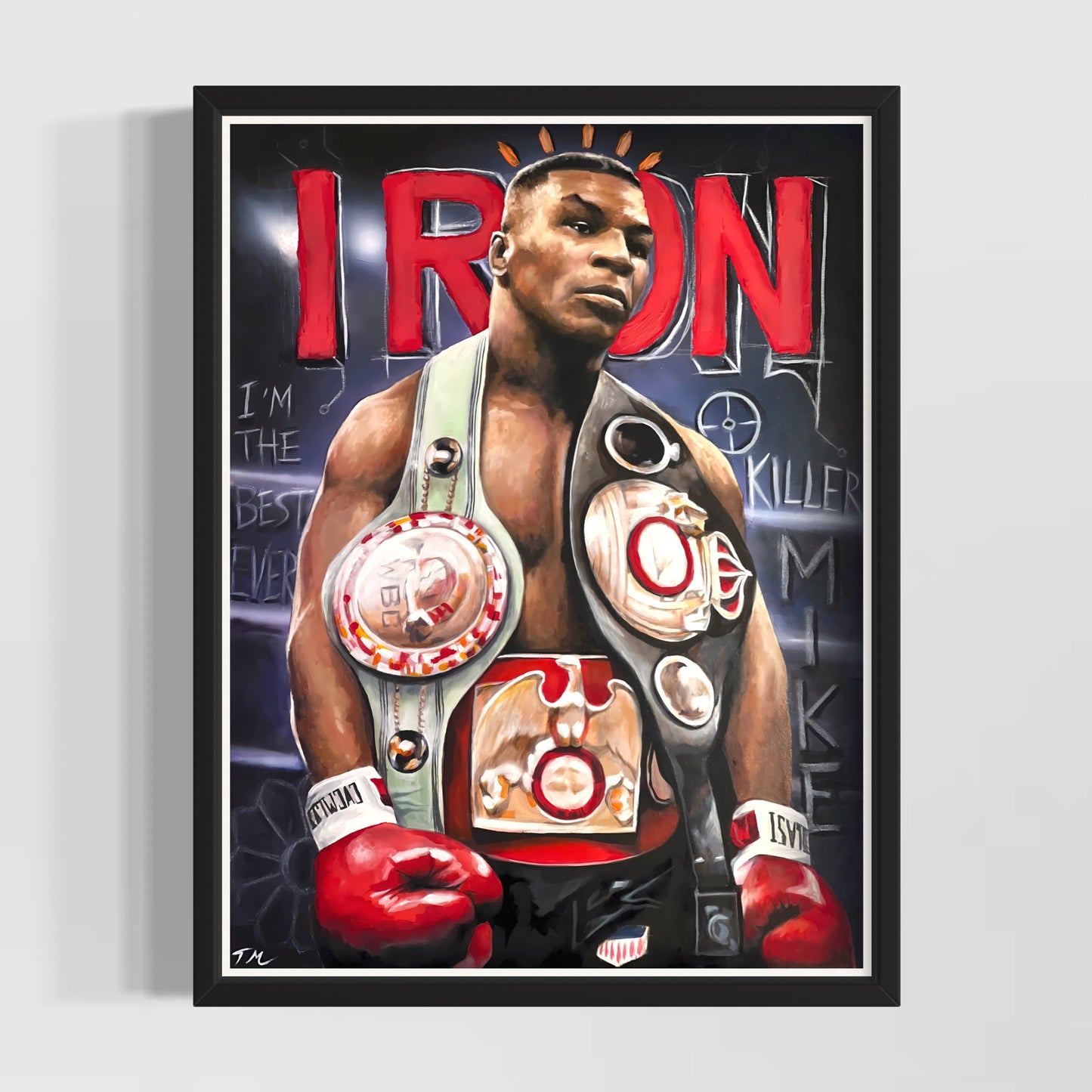 IRON MIKE - Poster Print