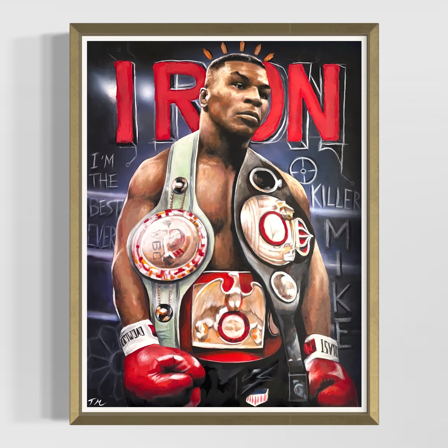 IRON MIKE - Poster Print