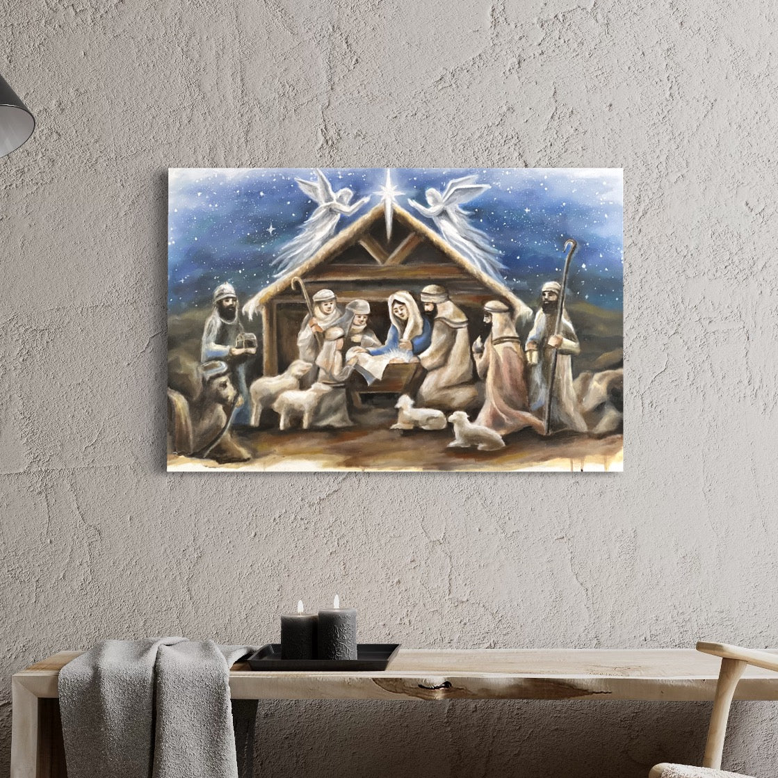 First Christmas - Framed Print